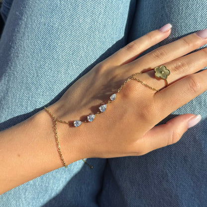The Slide On Hand Chain Collection - EVRYJEWELS