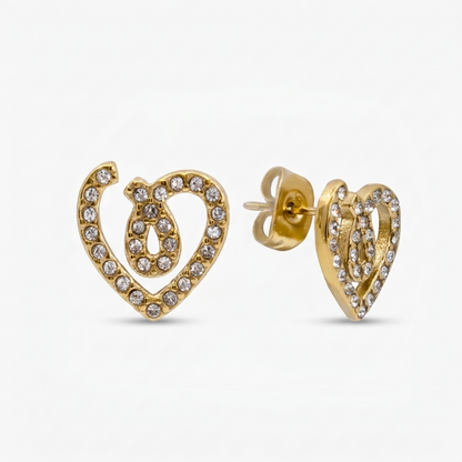Love Of Mine Stud Earrings - EVRYJEWELS
