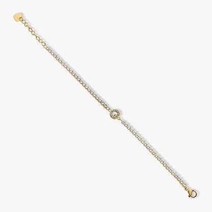 Icy Initial Tennis Bracelet - EVRYJEWELS