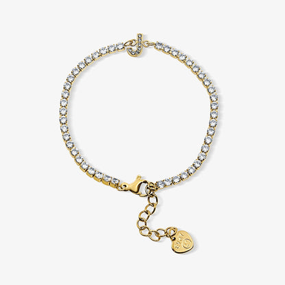 Icy Initial Tennis Bracelet - EVRYJEWELS
