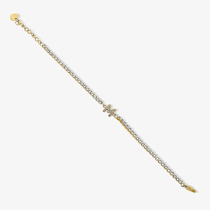 Icy Initial Tennis Bracelet - EVRYJEWELS