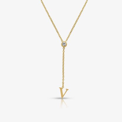 Love Letter Lariat Necklace - EVRYJEWELS