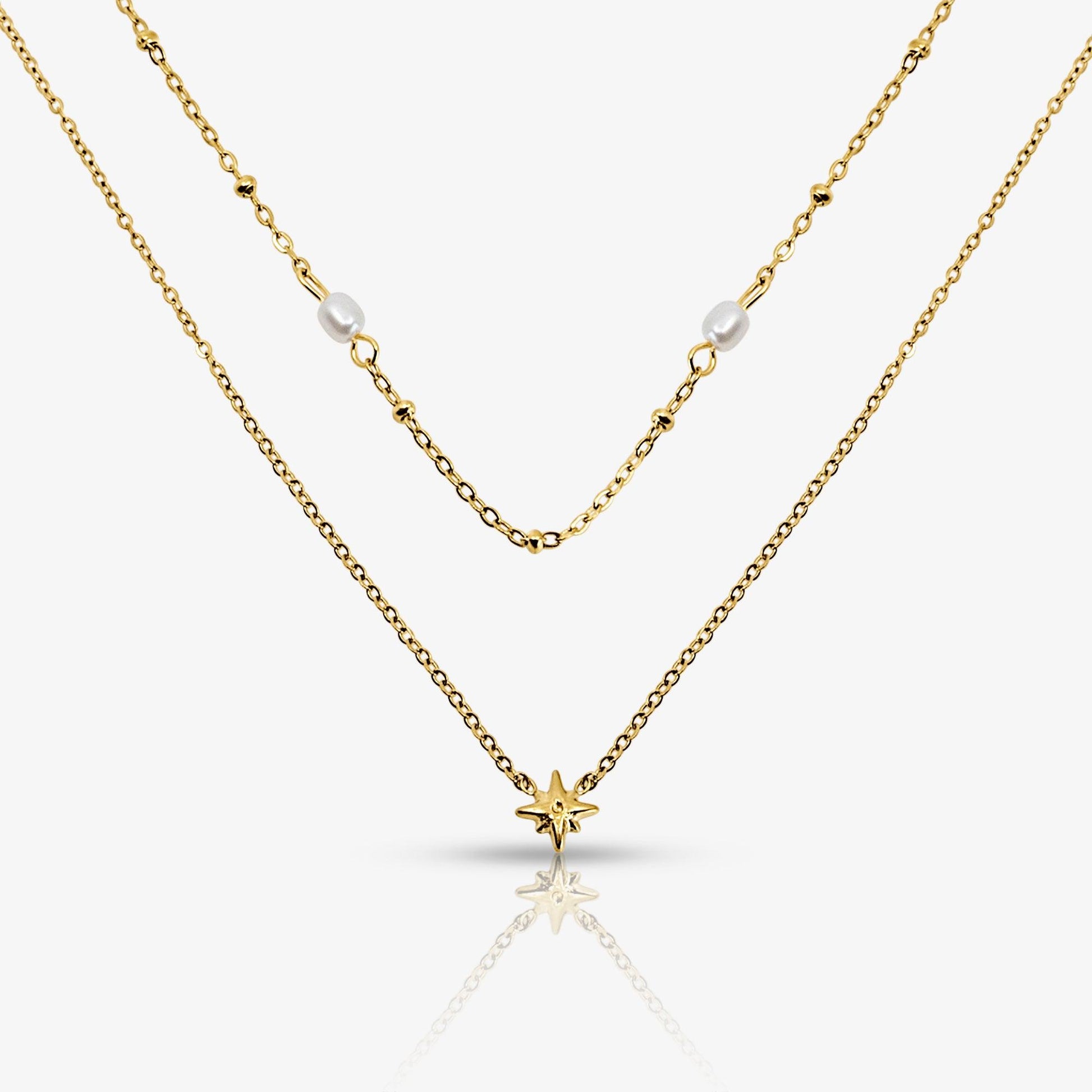Sunlit Pearl Necklace - EVRYJEWELS