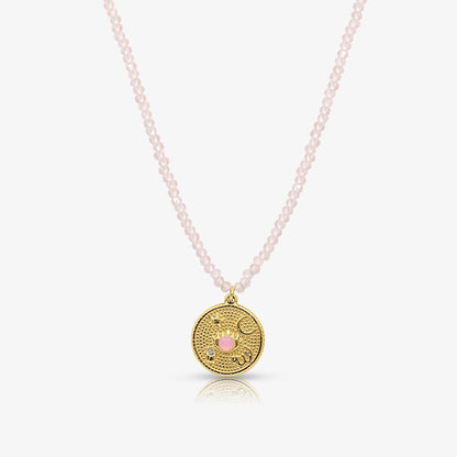 Pink Treasure Necklace - EVRYJEWELS