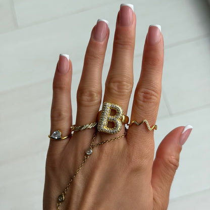 Sweet Swirl Pinky Ring - EVRYJEWELS