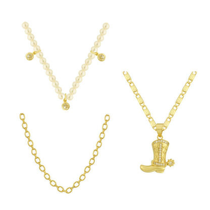 Rodeo Royale Bundle: 3 Piece Necklace Bundle - EVRYJEWELS