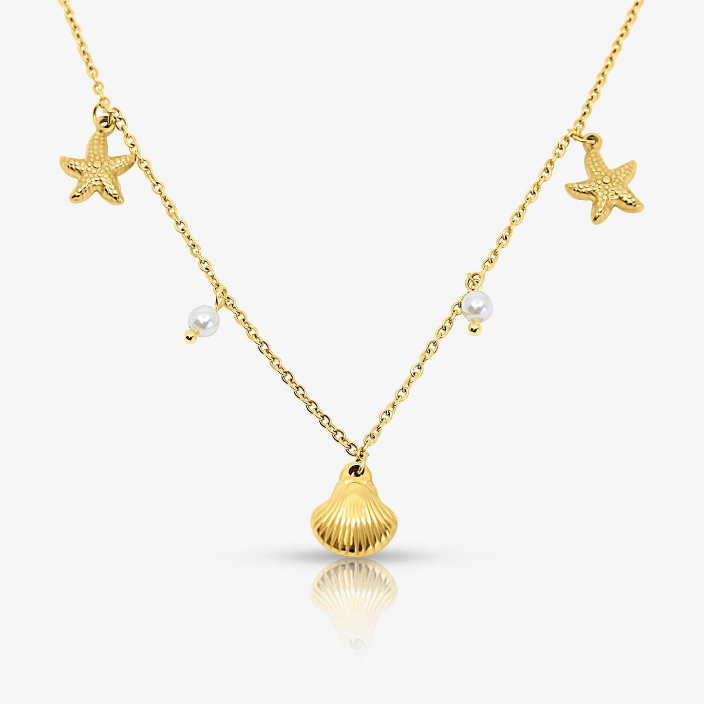 Beachy Charm Necklace - EVRYJEWELS