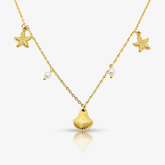 Beachy Charm Necklace - EVRYJEWELS