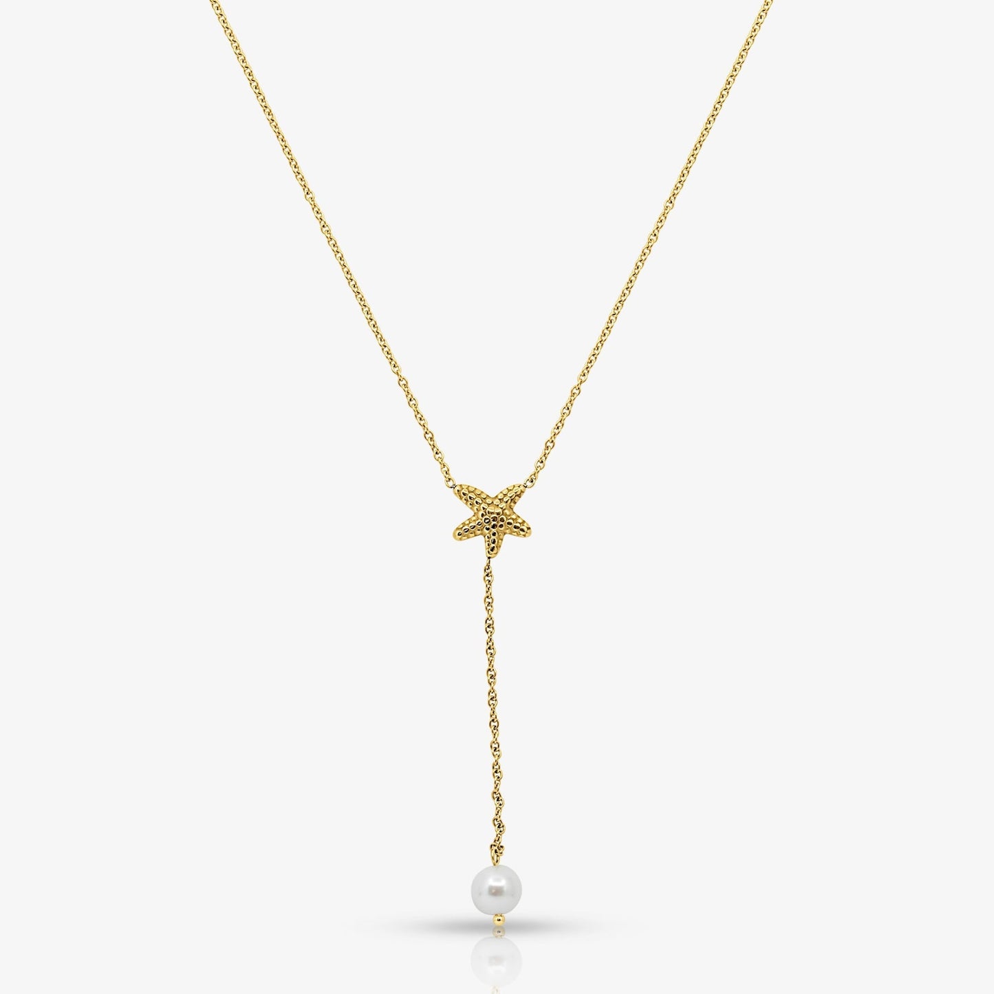 Pearly Sea Lariat Necklace - EVRYJEWELS