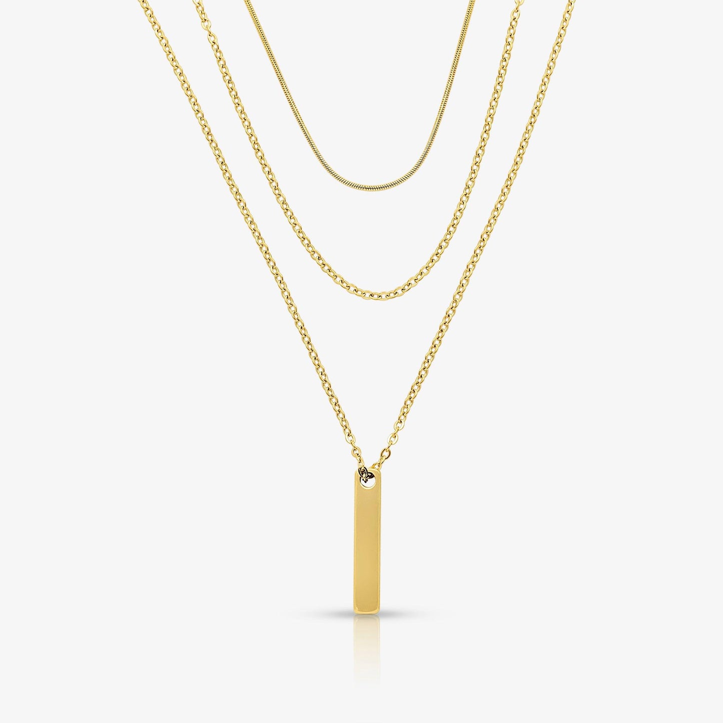 That Girl Necklace 3 Piece Set - EVRYJEWELS
