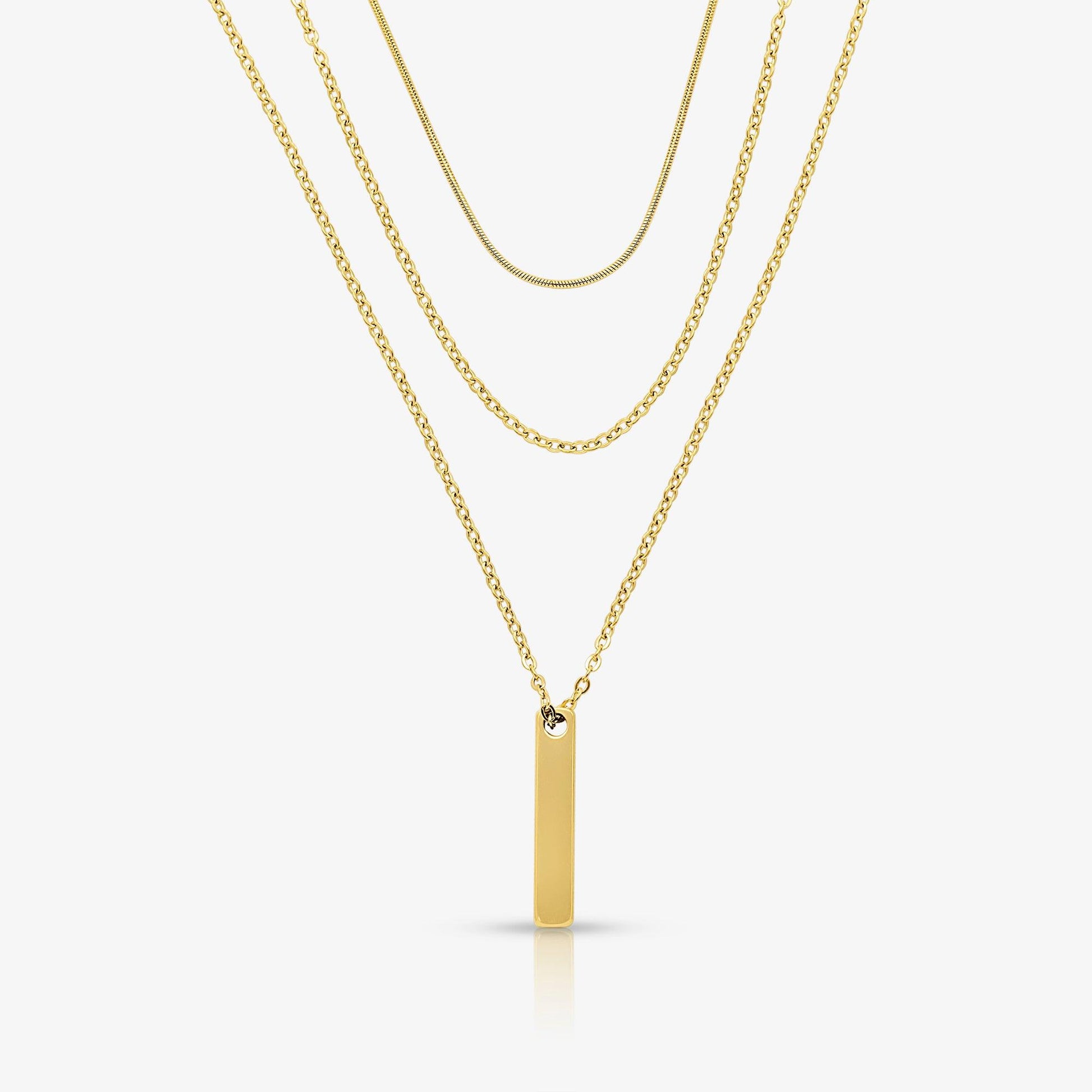 That Girl Necklace 3 Piece Set - EVRYJEWELS