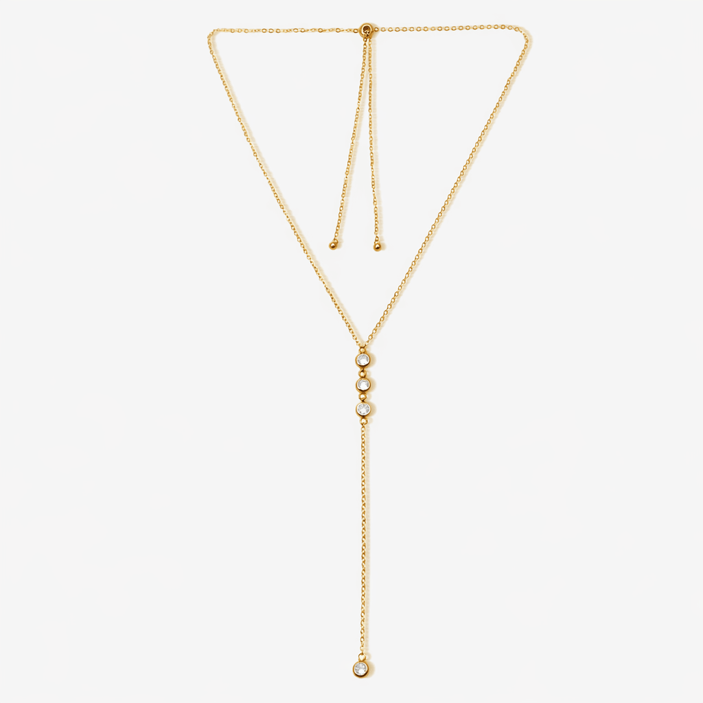 Touch of Glow Lariat Necklace - EVRYJEWELS