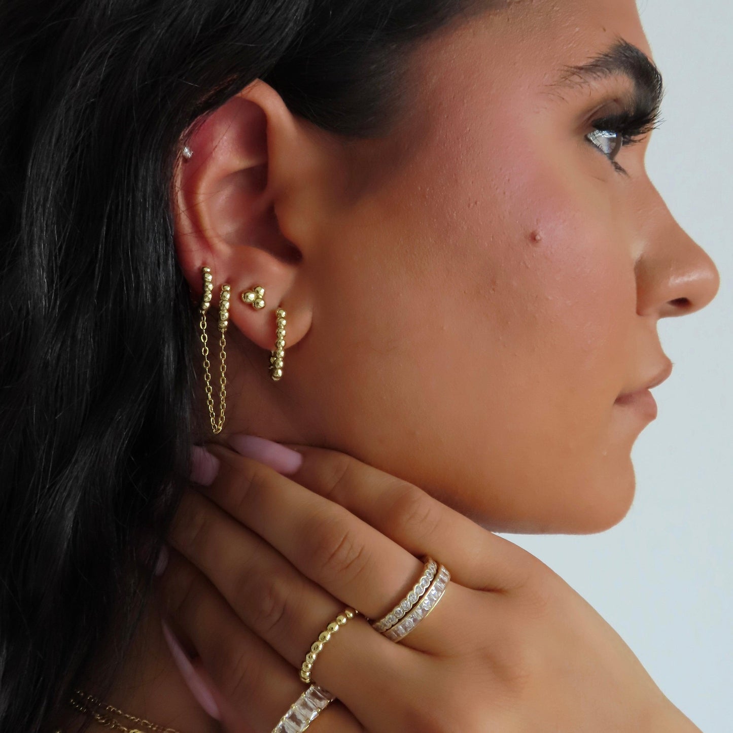 Trio Earrings - EVRYJEWELS