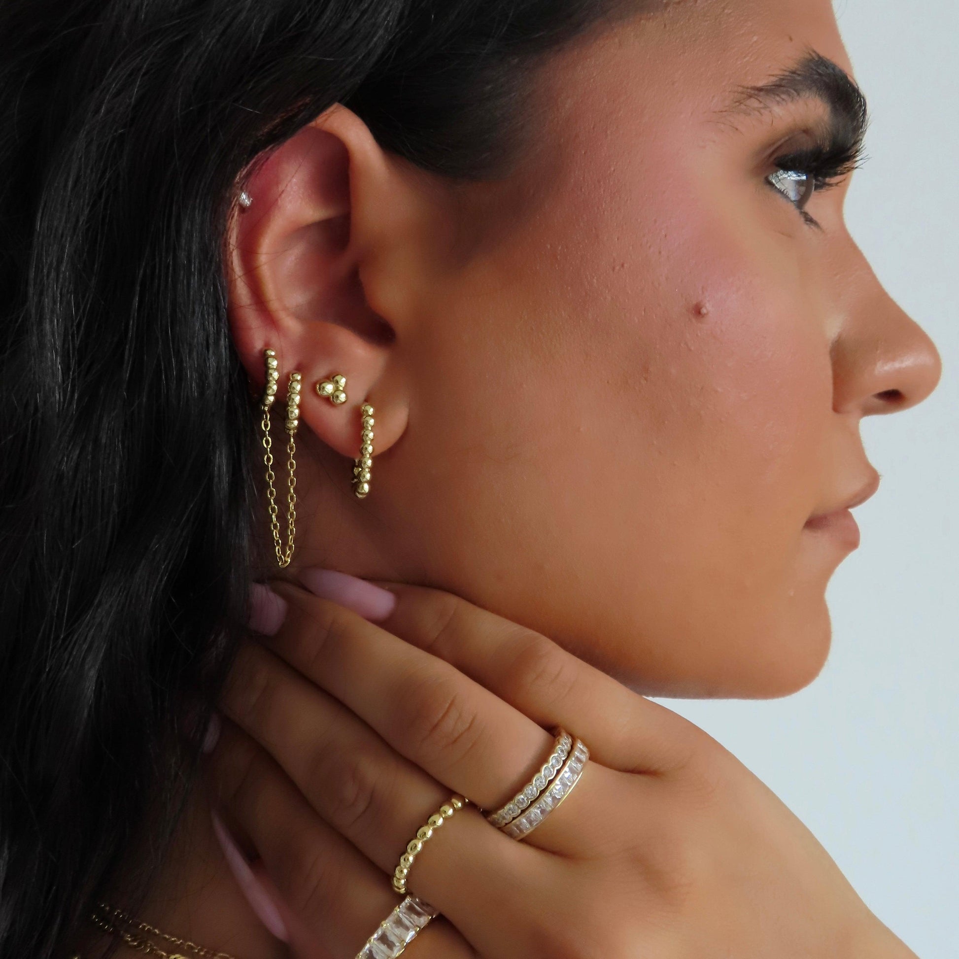 Trio Earrings - EVRYJEWELS