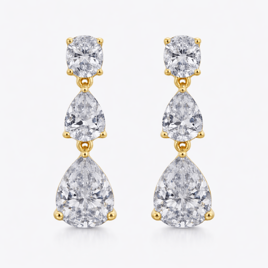 Twinkle Drip Earrings - EVRYJEWELS