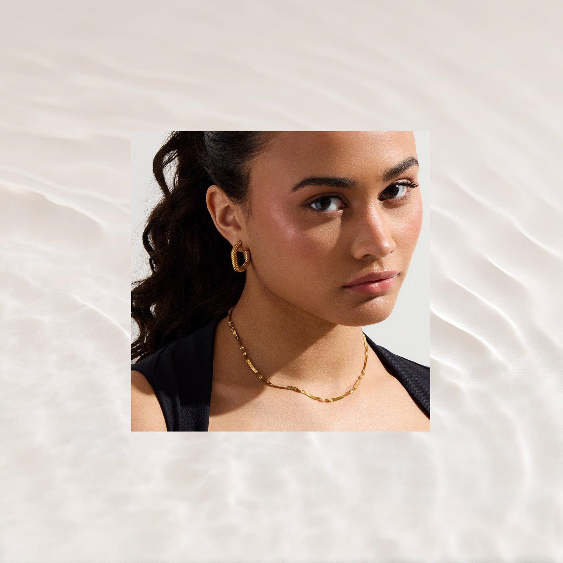 Twisted Luxe Necklace - EVRYJEWELS